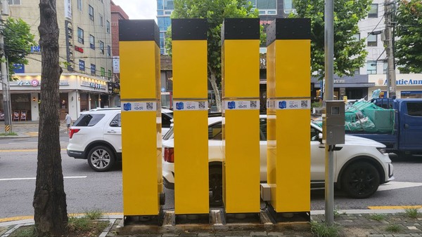 ▲ ‘무인원격실시간 환기량 제어시스템’ 설치 사진.