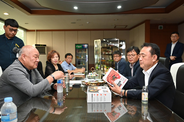 이충우 여주시장, 기업체 현장 방문 소통행정 펼쳐