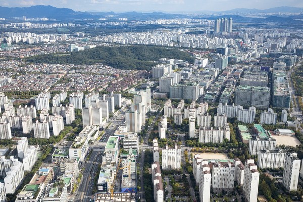 ▲ 일산신도시 전경.