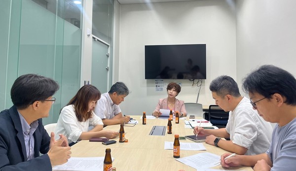 ▲ 경기도 지속가능발전목표 이행을 위한 국제개발협력 사업추진 방안 모색을 위한 정담회.