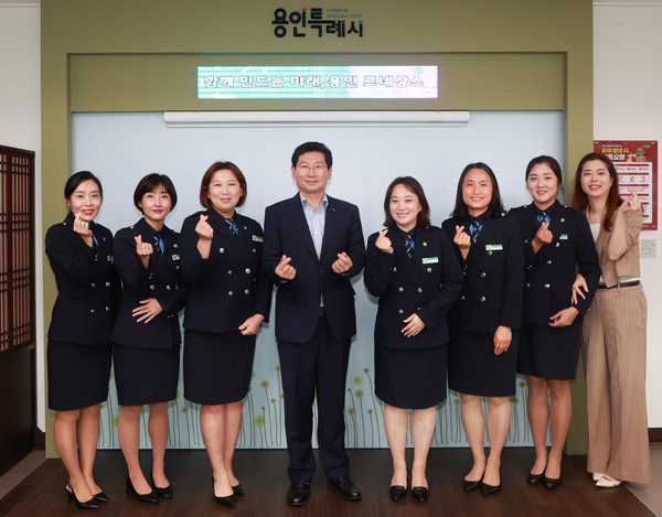 ▲ 용인특례시 어린이 교통안전 개선 간담회 개최 모습.