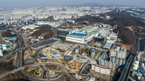 ▲ 삼성전자 기흥캠퍼스 전경.