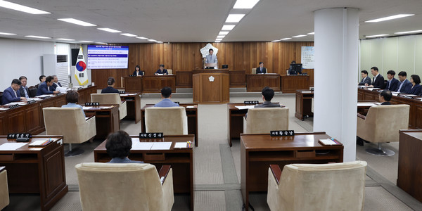 ▲ 인천 계양구의회 제244회 임시회가 8일 제2차 본회의를 끝으로 5일간의 의사 일정을 마무리했다.