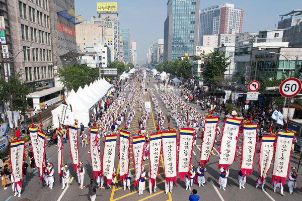 ▲ 부평풍물대축제 진행 모습.