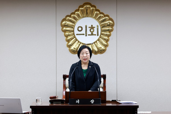 ▲ 부평구의회 홍순옥 의장.
