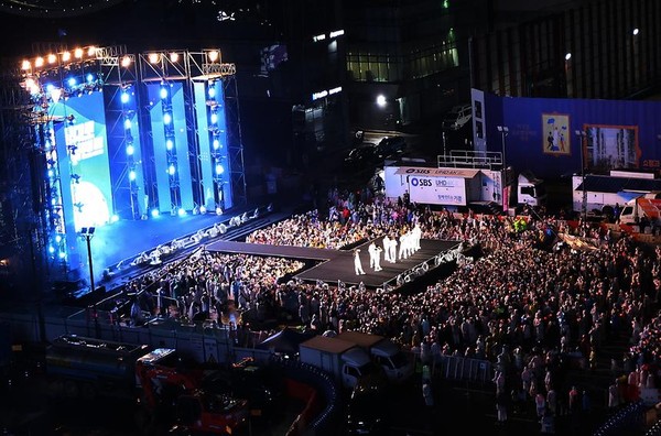 ▲ 지난해 강남페스티벌 영동대로 케이팝 콘서트.