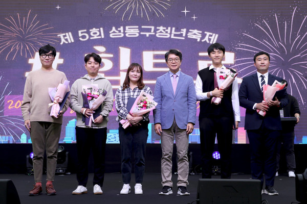 ▲ 지난해 왕십리광장에서 열린 제5회 청년축제의 모습.