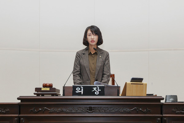 ▲ 김현주 의장.