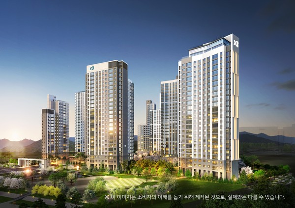 ▲ 이천자이 더 리체 투시도.