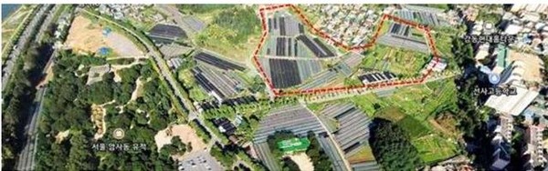 ▲ 암사동 일대 한옥마을(서울시 제공).