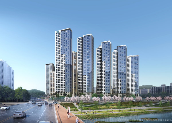▲ 철산자이 브리에르 투시도.
