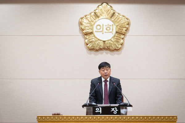 ▲ 윤창철 의장.