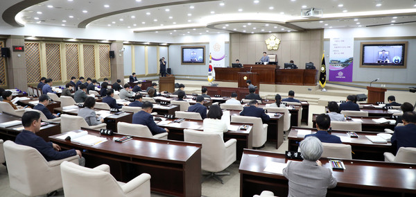 ▲ 수원시의회 제378회 임시회 폐회.