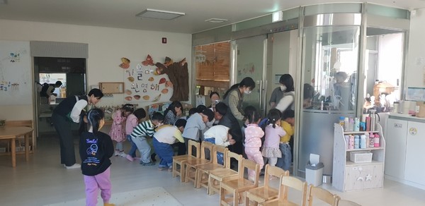 석수1동 어린이집훈련 사진