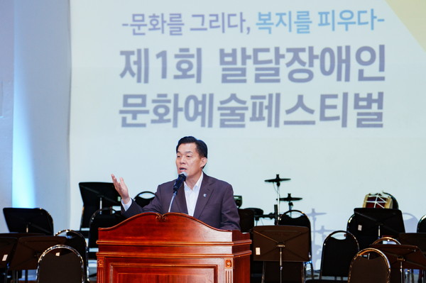 ▲ 이재준 수원특례시장이 발언을 하고 있다.