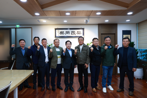 ▲ 남양주시 관내 법인택시 운수종사자 근로 여건 개선 위한 간담회 개최 모습.