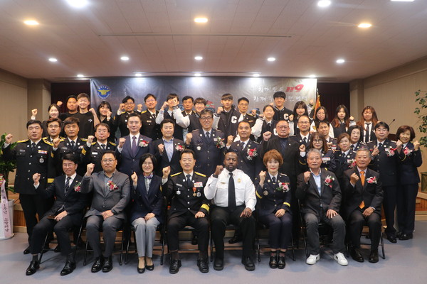 ▲ 평택소방서 소방의 날 기념 행사 개최 모습.