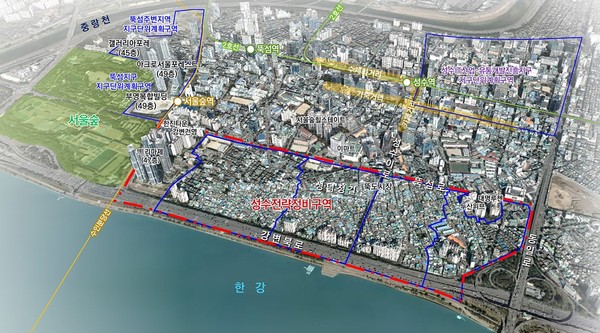▲ 성수전략정비구역 대상지 개요.