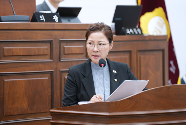 ▲ 하남시의회 정혜영 의원.
