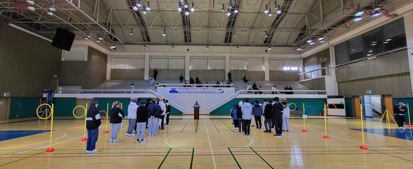 ▲ 2023년 용인시 전국 드론 메이커 경진대회 개최.