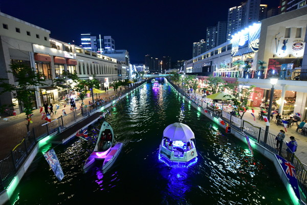 ▲ 라베니체 야간 경관.