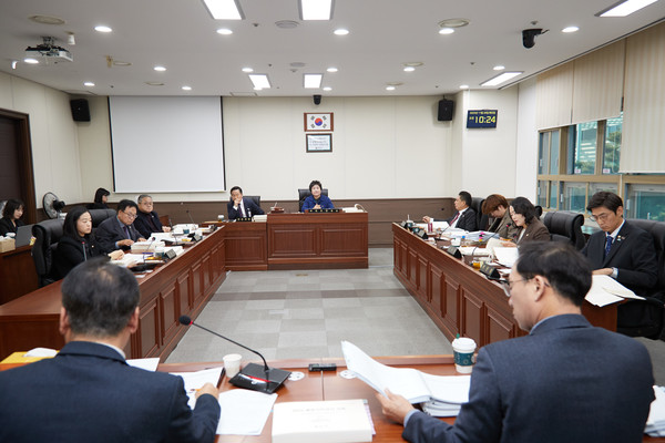 ▲ 자치행정위원회 행감 모습.