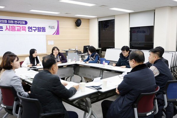 ▲ 고등학교 진학교사 미팅.