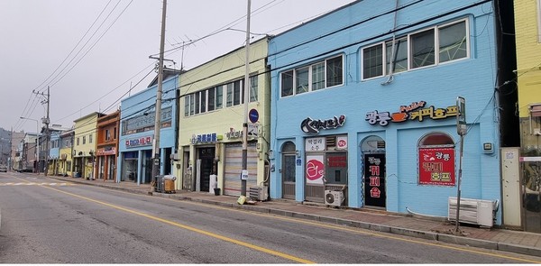 ▲ 남양주시 간판개선사업 추진 모습.