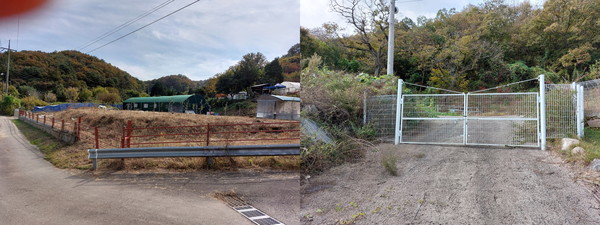 ▲ 광주시 남종면 수청리 구거 1140번지, 산101-9번지.