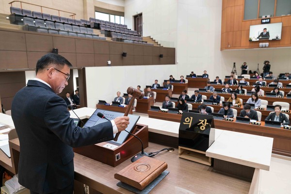 ▲ 용인시의회는 제277회 제2차 정례회 의사일정을 모두 마무리했다.