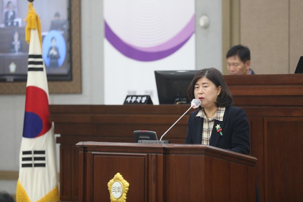 ▲ 조미옥 위원장.