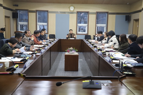 ▲ '고덕국제신도시 교통 및 환경분야 현안 주민간담회' 모습.