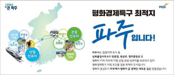 ▲ 파주시 안내 이미지.