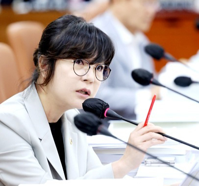 ▲ 김혜영 의원 질의 사진.