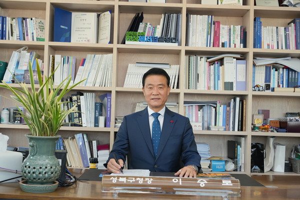 ▲ 이승로 성북구청장.