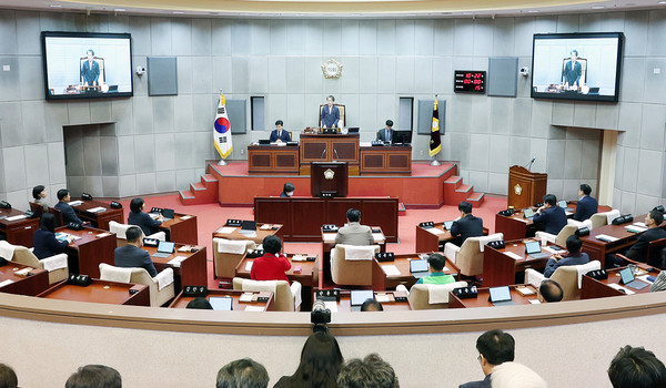 ▲ 시흥시의회 제313회 임시회.
