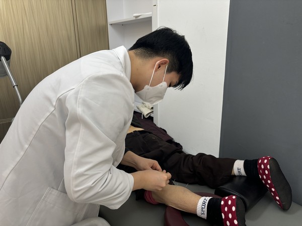 ▲ 찾아가는 한방가정방문 운영 모습.
