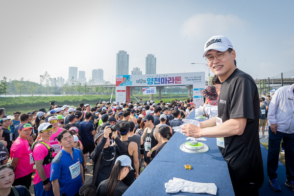 ▲ 지난해 열린 제12회 양천마라톤대회 전경.