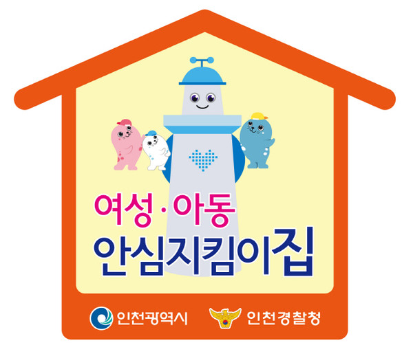 ▲ 여성아동안심지킴이집 현판.