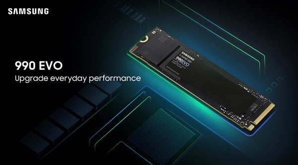 ▲ SSD ‘990 EVO’.