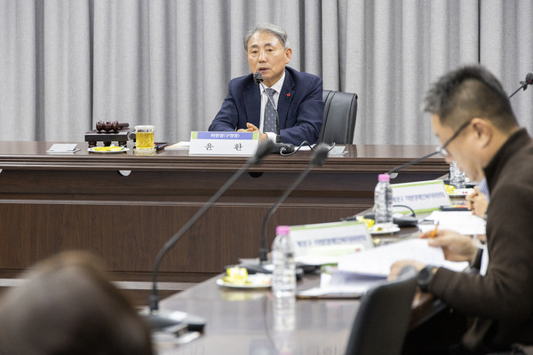 ▲ 계양구 장애인복지위원회 개최 모습.