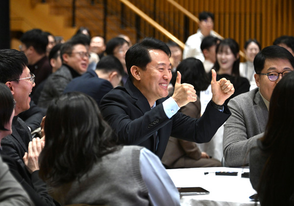 ▲ 도전, 서울 골든벨 참여한 오세훈 서울시장.