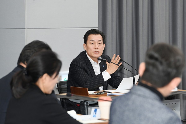 ▲ 이재준 수원특례시장이 발언을 하고 있다.