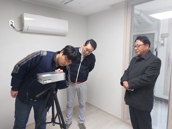 ▲ SH공사 행복주택 현장방문한 김태수 의원.
