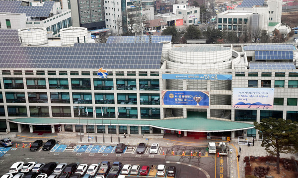 ▲ 시흥시청 전경.