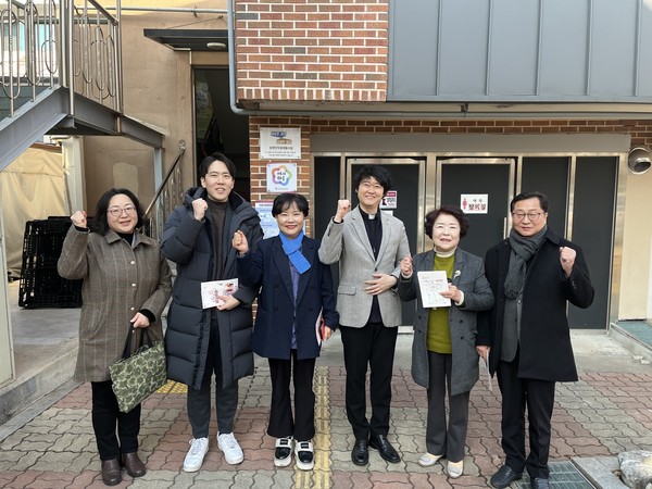 ▲ 보사환경위원회 현장활동 기념촬영 모습.