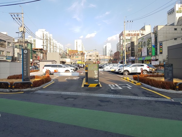 ▲ 의정부시 공영주차장 전경.