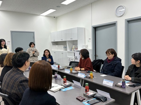 ▲ 의정부시와 관내 아동복지시설 간담회 개최 모습.