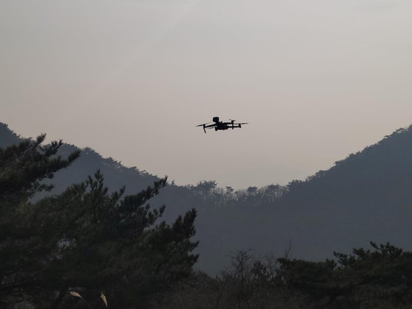 ▲ 산불감시드론.