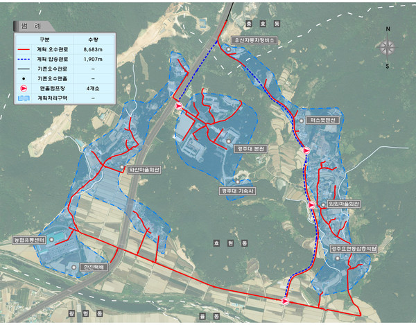▲ 사업대상지역 현황도.